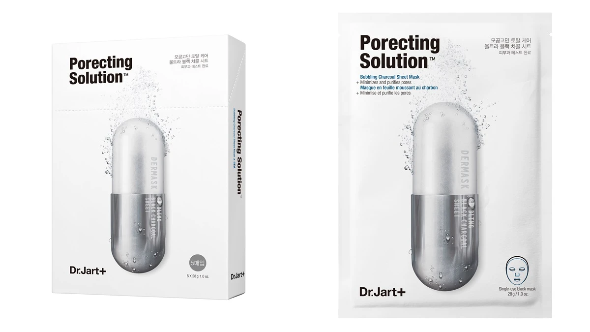 專為盛夏狂冒油的肌膚打造!韓國Dr.Jart+全新推出「錦囊妙劑淨化毛孔黑面膜」一敷完封討人厭粉刺