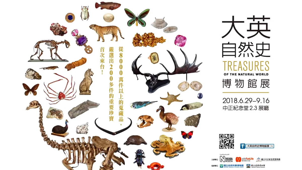 讓探險家也驚嘆的珍稀展品！倫敦《大英自然史博物館展》首度登台