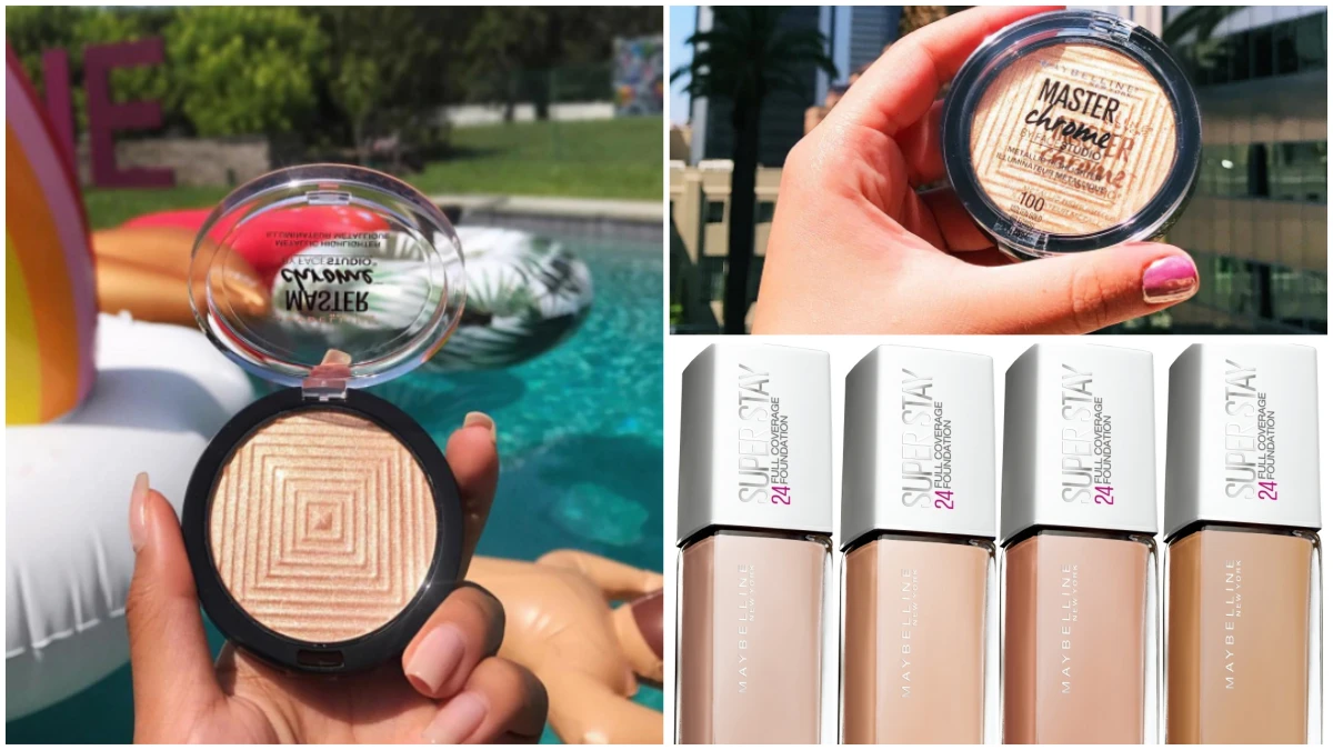 媚比琳又放火！推出「無油配方」特霧粉底液+「專櫃級」絕美光澤打亮餅，整個夏天都保持完美