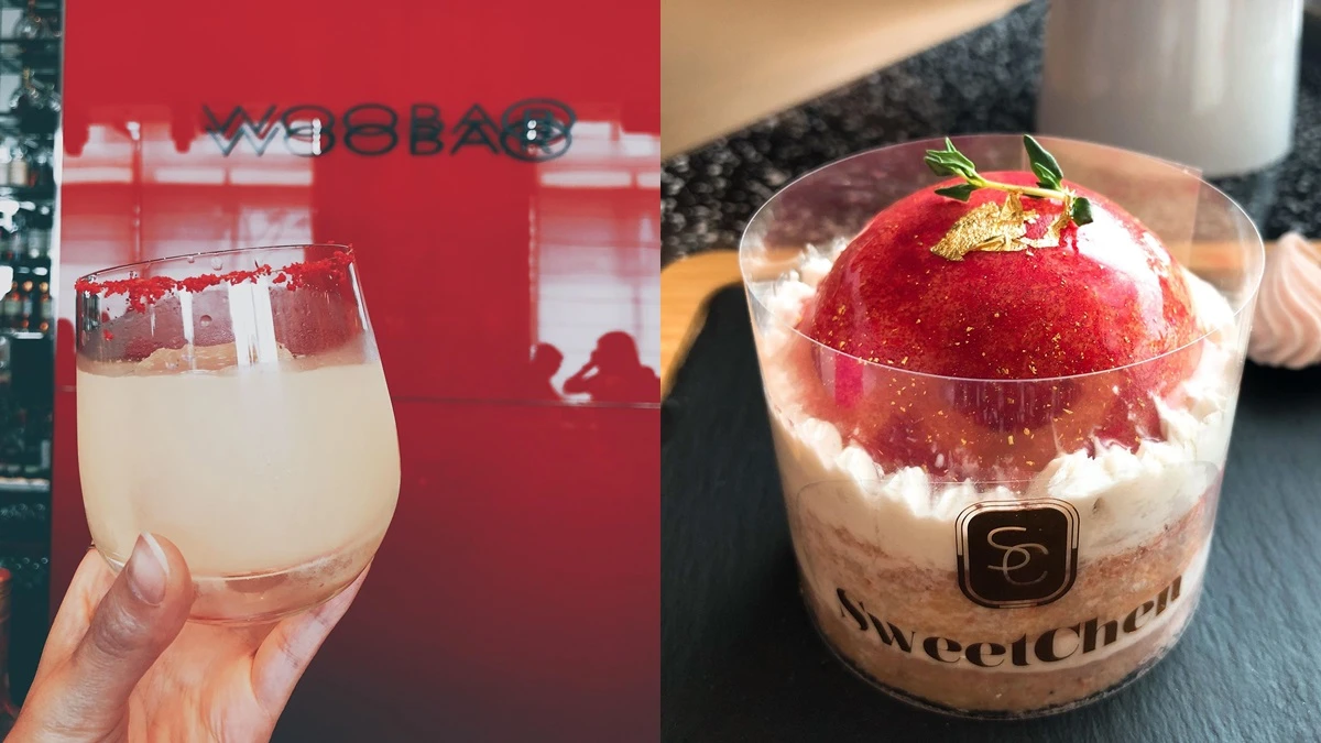 姊妹們下午茶來約一波!W飯店聯手精品甜點SWEET CHEN打造限定水蜜桃甜點、水蜜桃調酒
