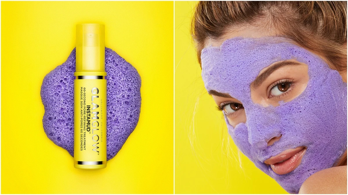 短短一分鐘毛孔緊緻、鎮靜修護、膚色還提亮了!GLAMGLOW再推超有感毛孔緊緻泡泡面膜