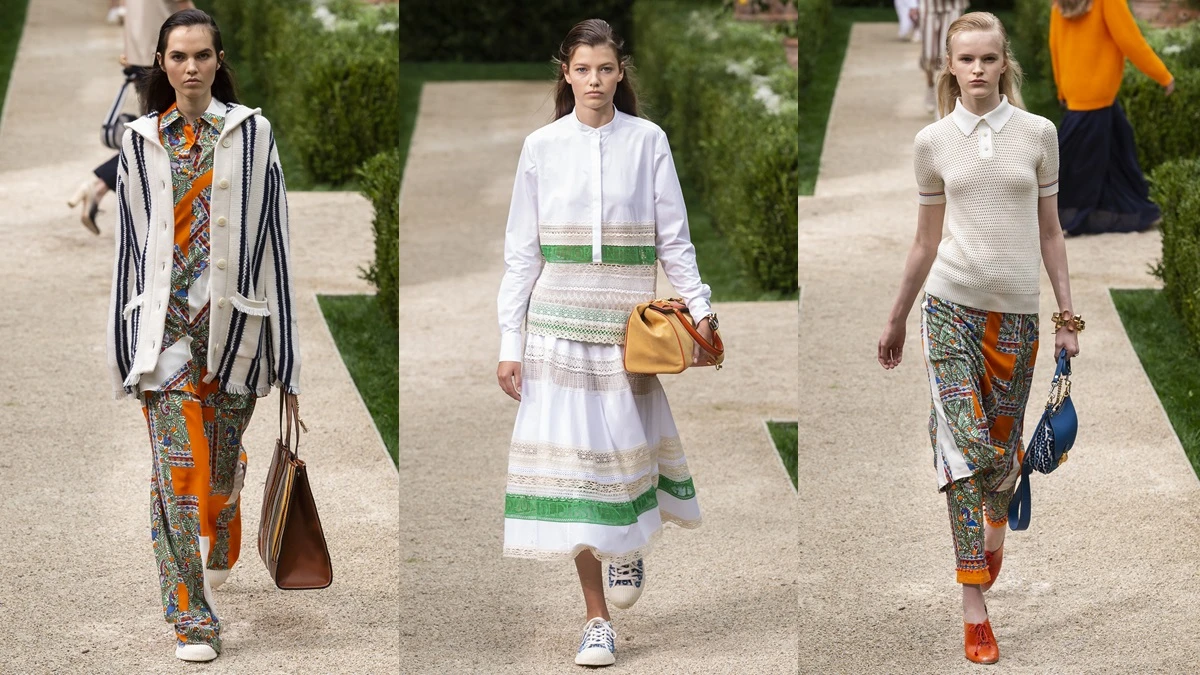 Tory Burch 2019春夏大秀,紐約的一百種女人。