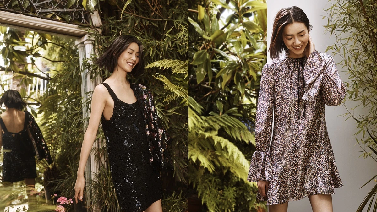 以古典地毯為靈感!劉雯率性詮釋H&M Conscious Exclusive第一次的秋冬系列