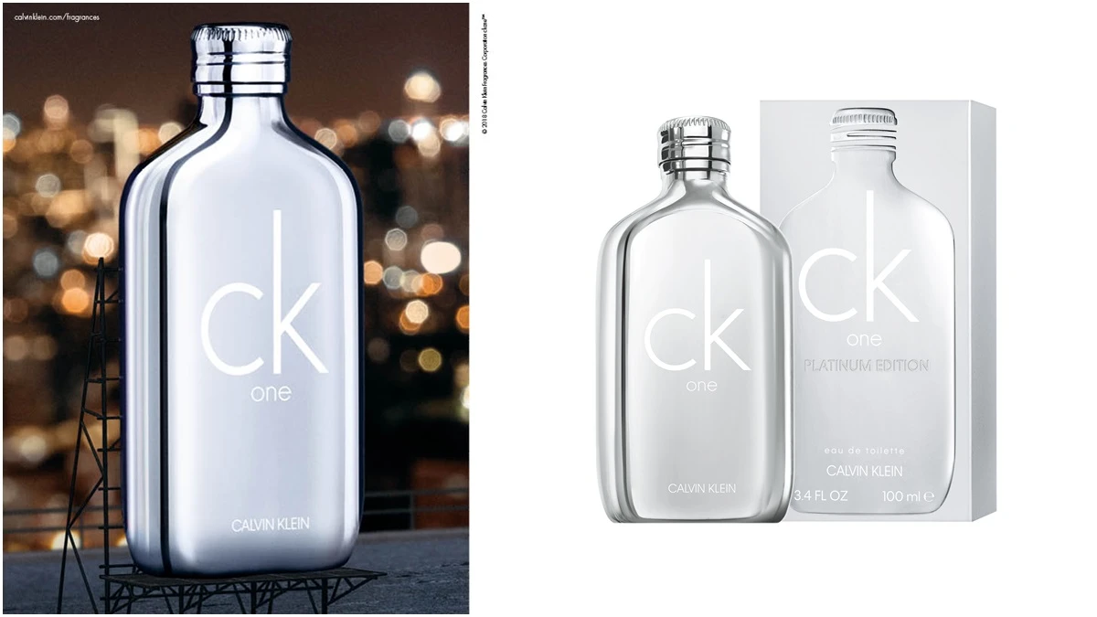 有如鏡面般的時髦白金瓶身!ck one系列再添一名新成員「白金未來限量版中性淡香水」