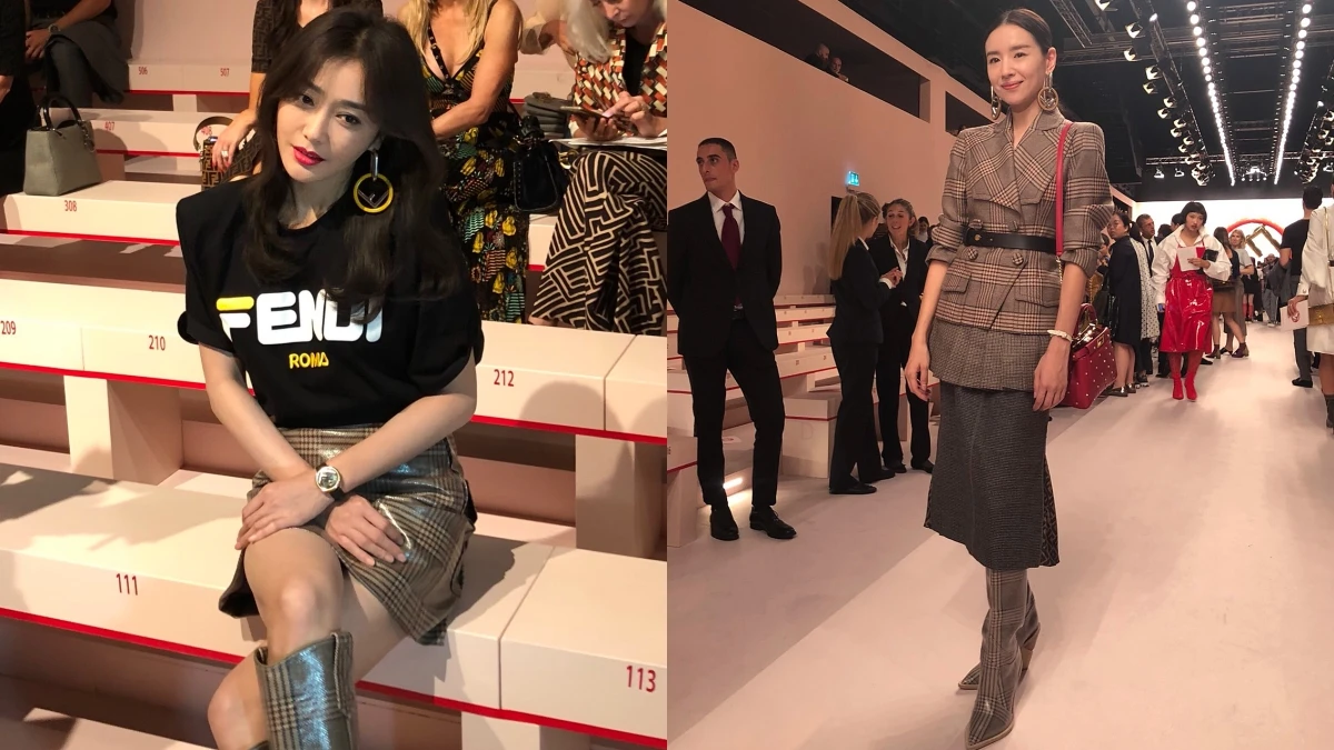 Fendi 2019 春夏大秀,兩任富察皇后相見,一個理性一個感性。