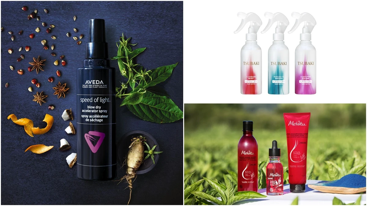 吹頭髮時間馬上省一半,Aveda推出縮時護髮霧!還有TSUBAKI植萃瞬透護髮霧、Melvita蓼藍頭皮舒活系列重現秀髮天使光環