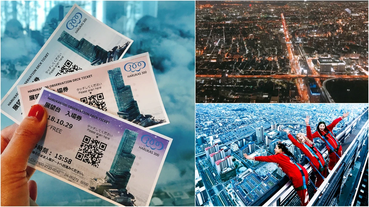 360度零死角看透大阪市夜景!阿倍野展望台還能體驗高空斷崖峭壁、品嚐暖爐桌關東煮