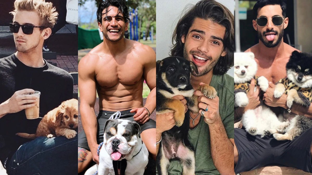 愛動物男人好性感～「Hot Dudes With Dogs」IG帳號太逆天，萌帥混合的感覺讓人秒融化！