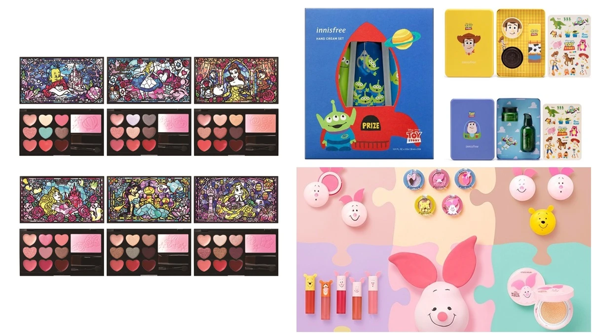 迪士尼迷必收藏!innisfree X玩具總動員、Etude House X小熊維尼、It's Demo X 迪士尼公主打造超萌聯名系列