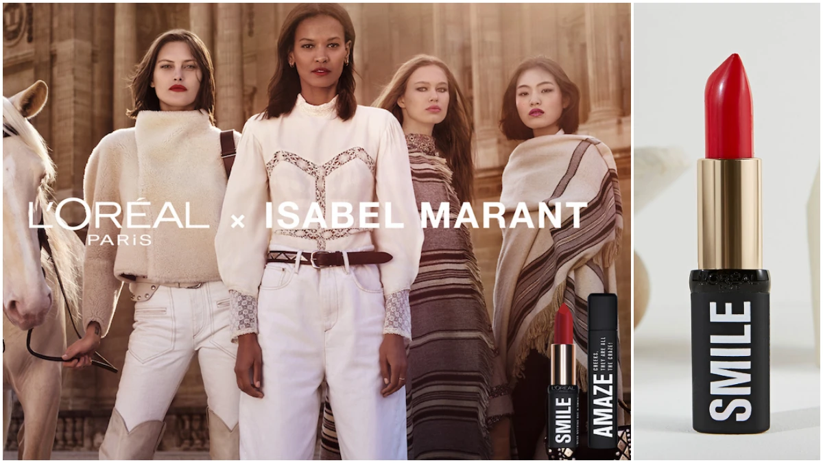 最狂精品級開架聯名!歐美名模巨星私服時尚品牌Isabel Marant和L'Oreal Paris攜手推出訂製唇膏(完整試色)