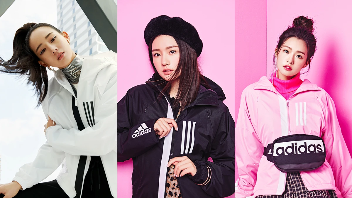 張鈞甯與陳語安的時尚完成度就靠它!從甜美、氣質到滿滿氣場,adidas 這件W.N.D.風衣夾克全都搞定!