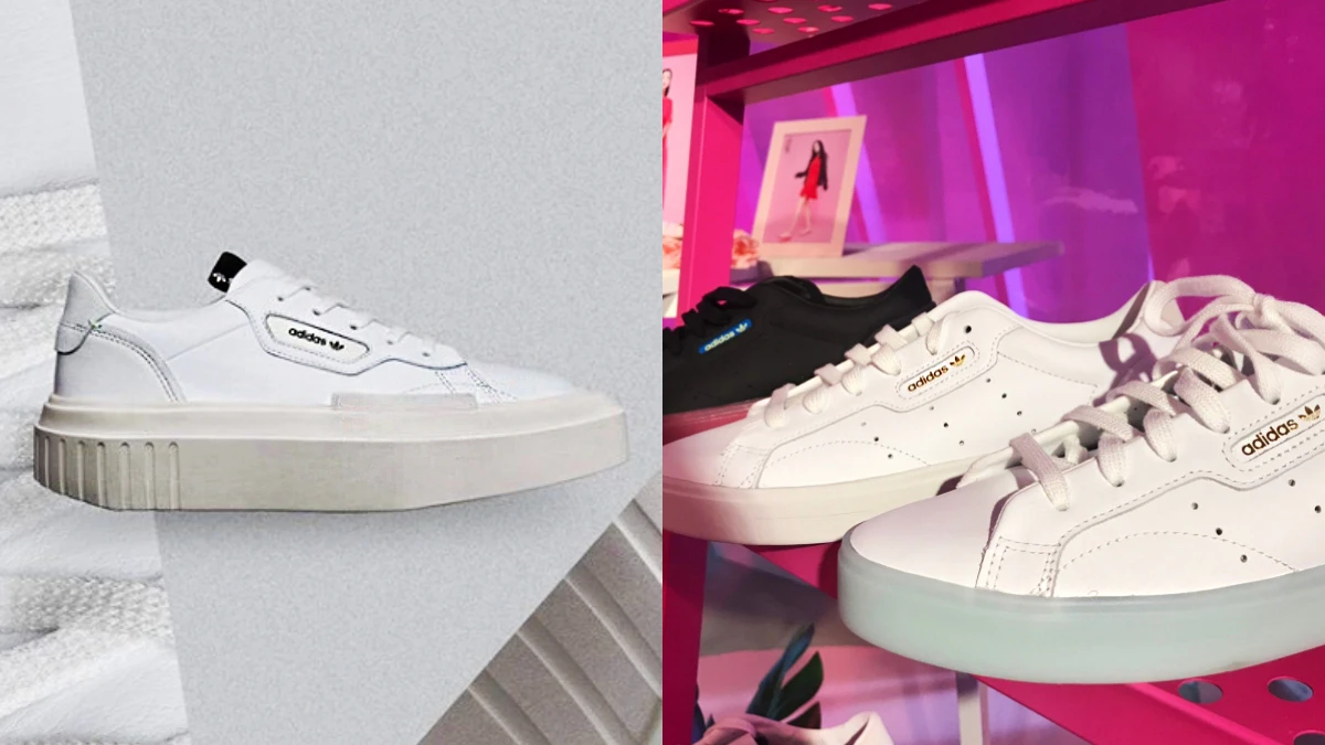 命定小白鞋再多一款!adidas Originals全新Sleek系列,不僅簡約百搭也超修飾腿部線條!