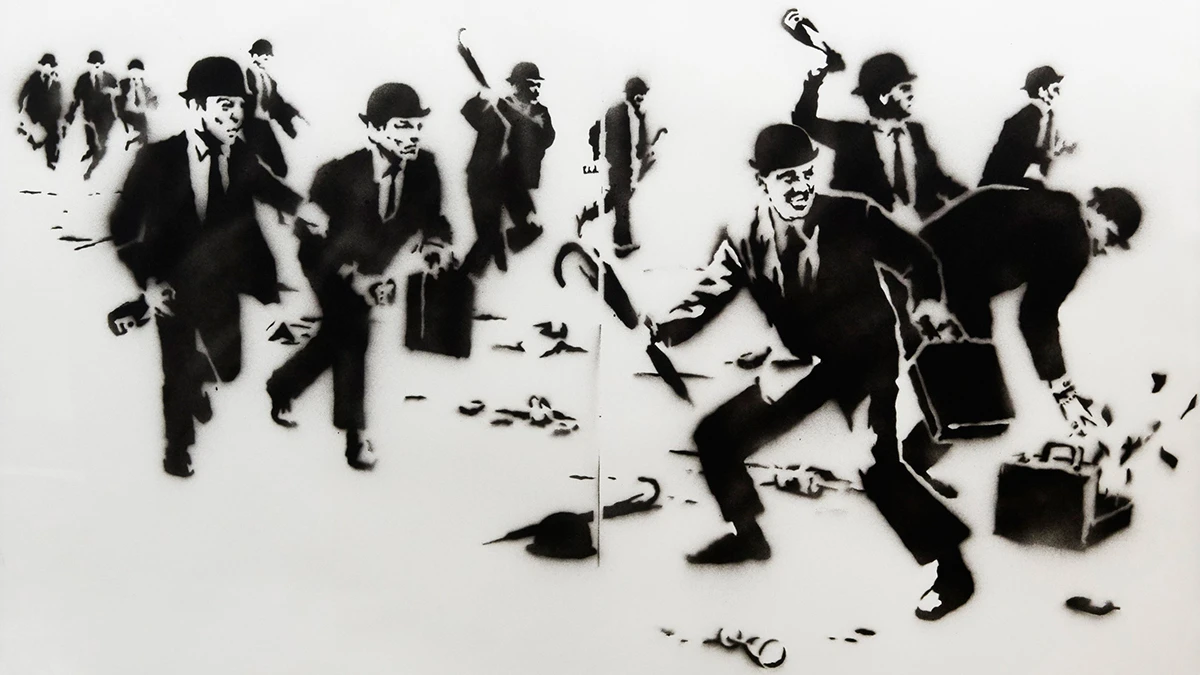 神秘藝術家現身台灣!班克斯(Banksy)首場台灣作品展《班克斯:叛逆有理》BELLAVITA 登場
