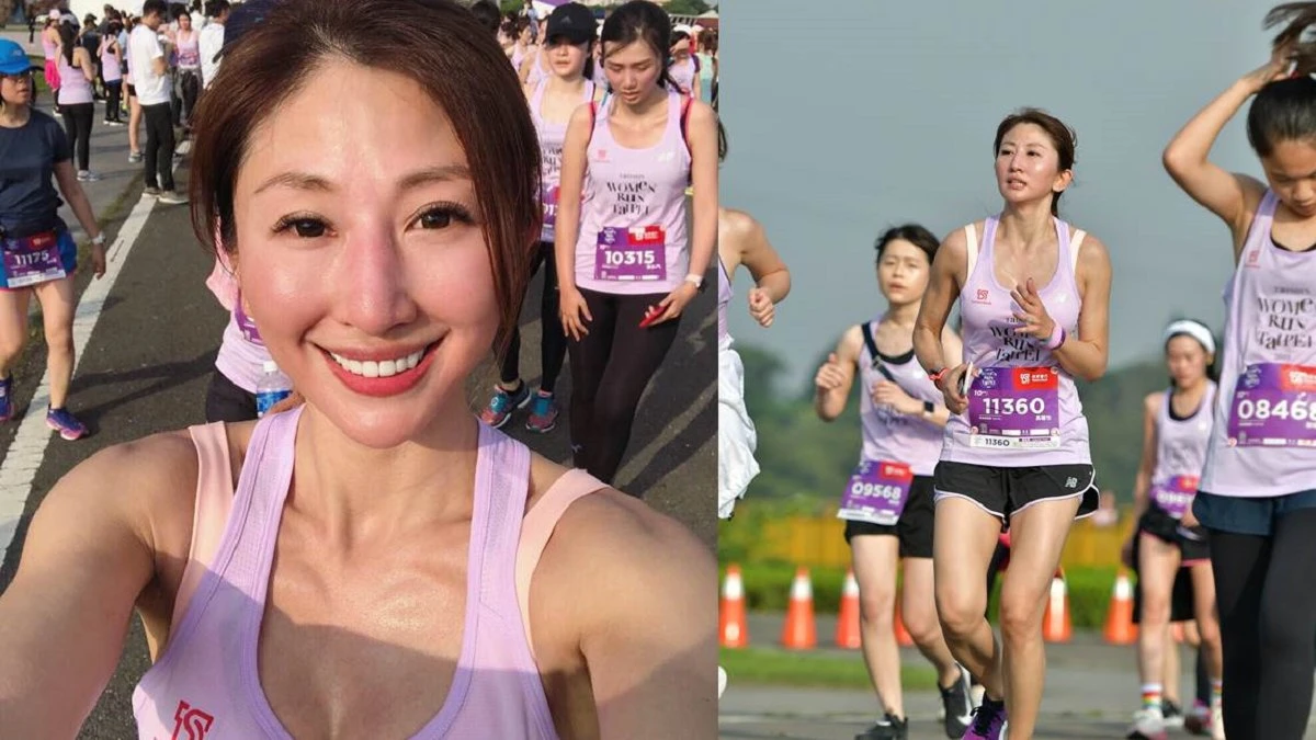 讓女人綻放最美的姊無畏路跑!Annie老師更自信說:我會繼續跑下去!