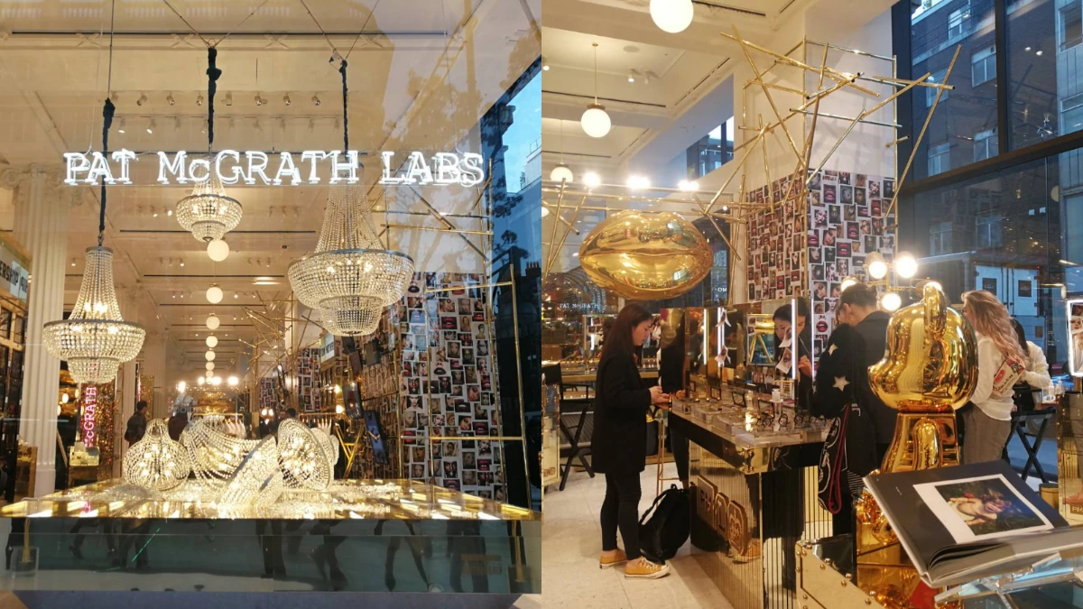 【Vicky Lin旅英彩妝世界】直擊Pat McGrath Labs倫敦首櫃,超齊全彩妝、限量選物,讓彩妝迷們玩到出不來!