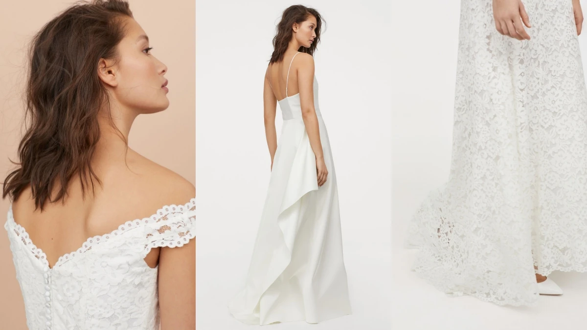 一萬元內搞定婚紗預算！八款來自H&M的時髦清單選，達成你的浪漫婚禮夢！
