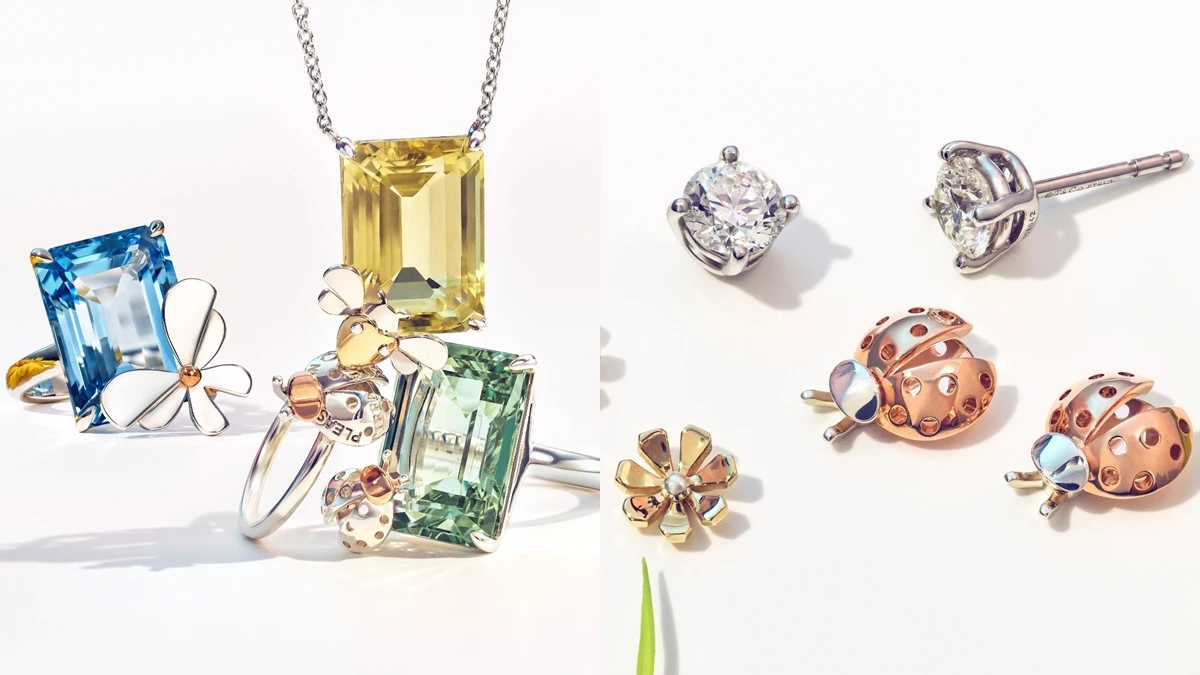 Tiffany & Co.首次運用彩色寶石、超萌昆蟲造型…Return to Tiffany Loves Bugs可愛上市！