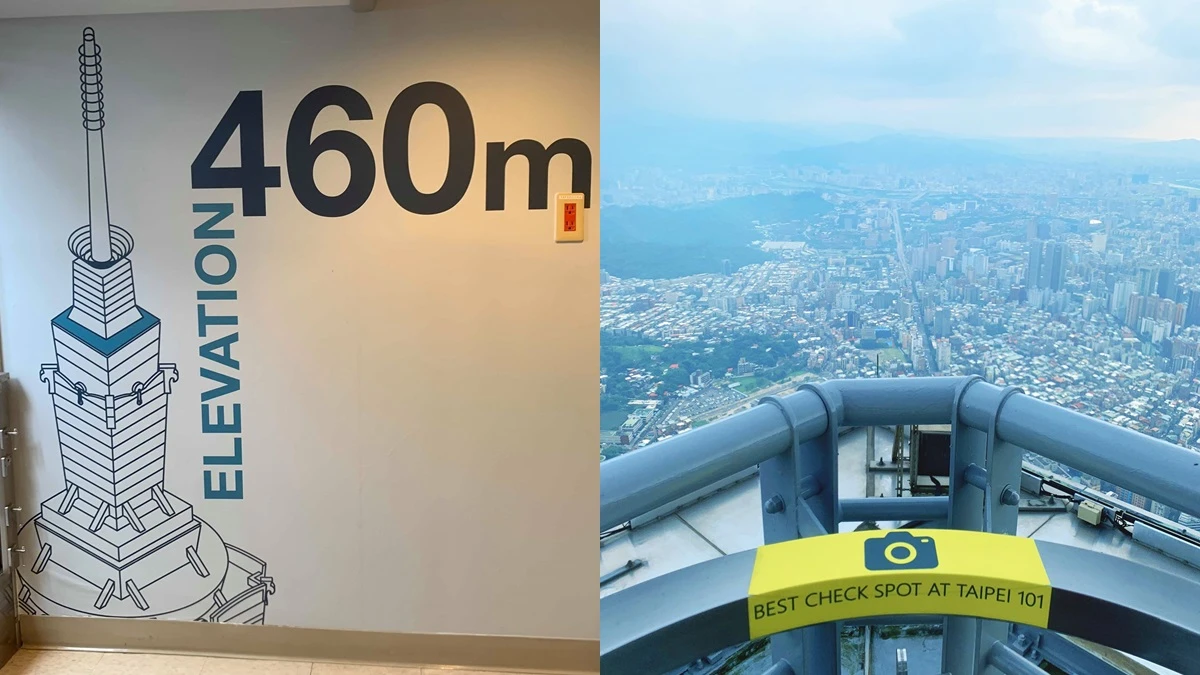 台北101 SKYLINE 460最高戶外觀景平台開放啦!海拔460公尺,俯瞰360度台北城市美景