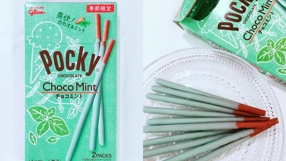 超夢幻夏季限定款！POCKY推出Tiffany Blue「薄荷巧克力」完全是仙女吃的口味