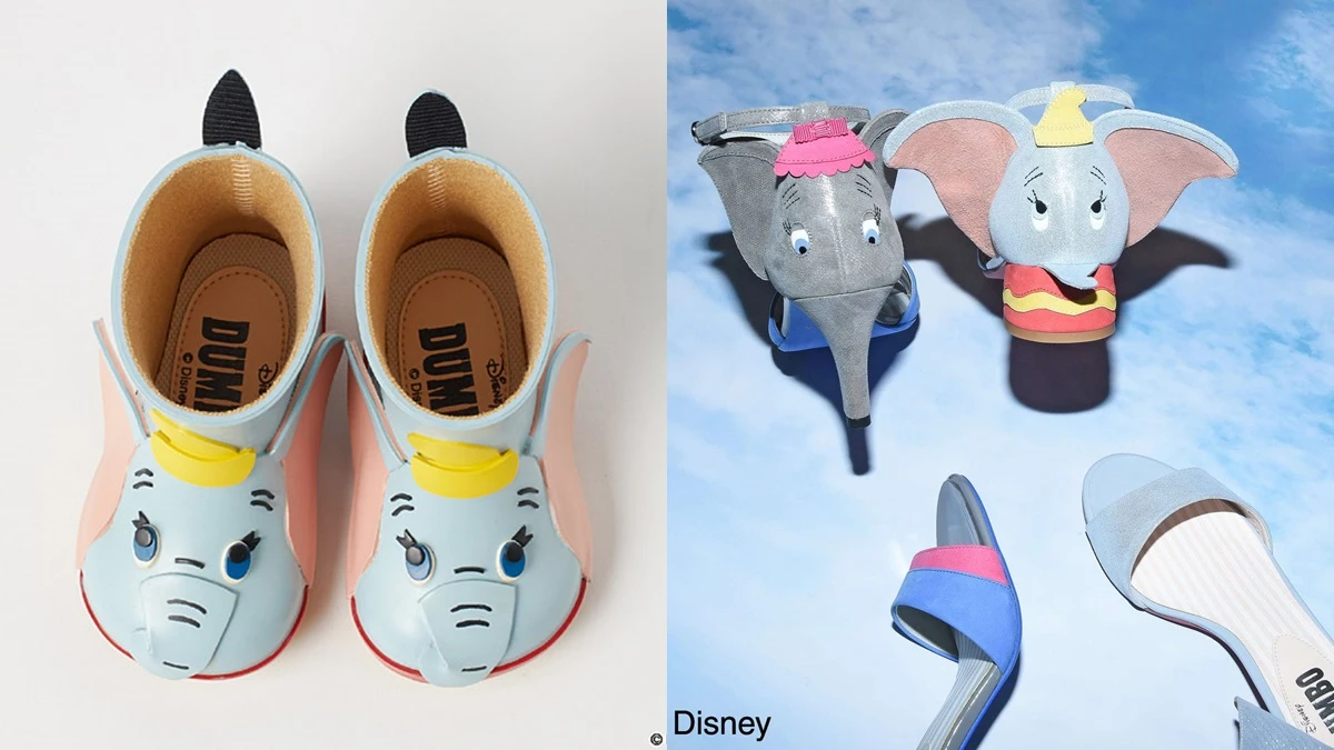 高顏值、高CP值的日本女鞋品牌DIANA，再推迪士尼「小飛象」、「胡迪與巴斯光年」聯名高跟鞋、童鞋