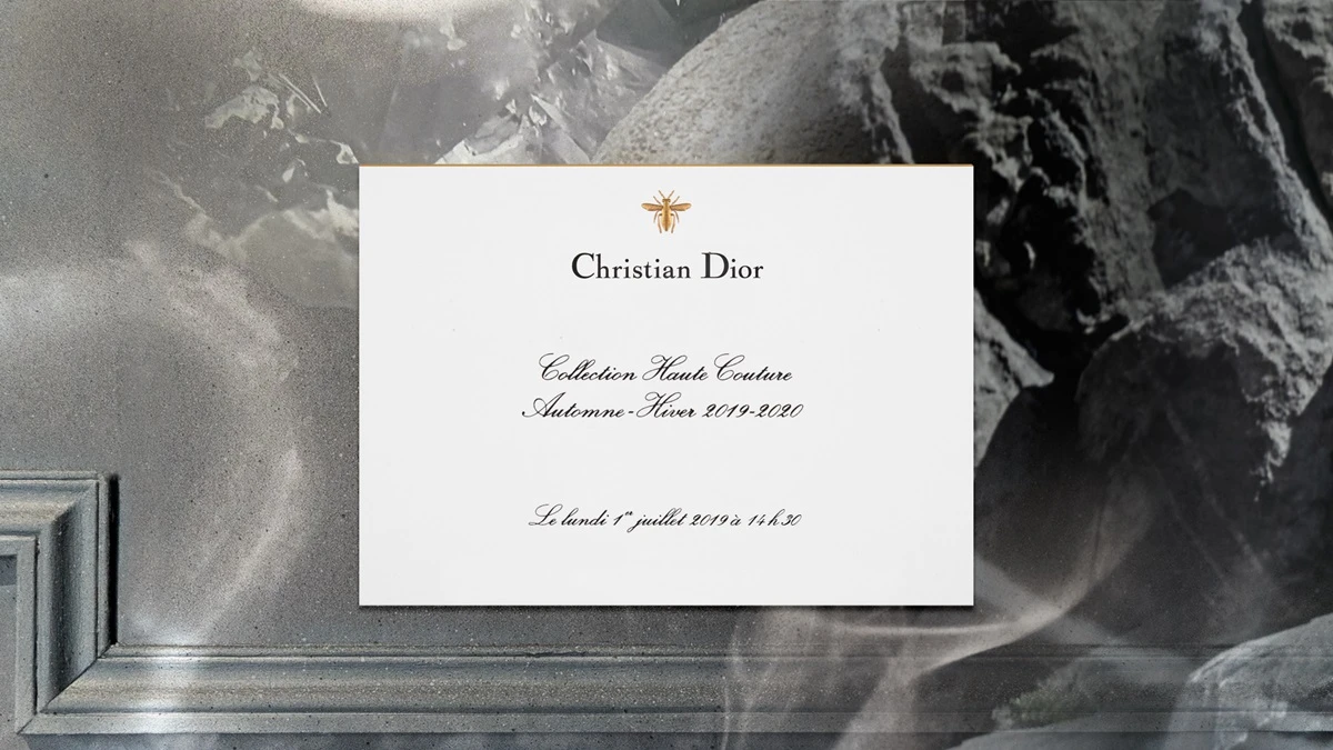【Live】線上看!Dior 2019秋冬高級訂製服系列大秀,將在7/1 晚上8點半登場