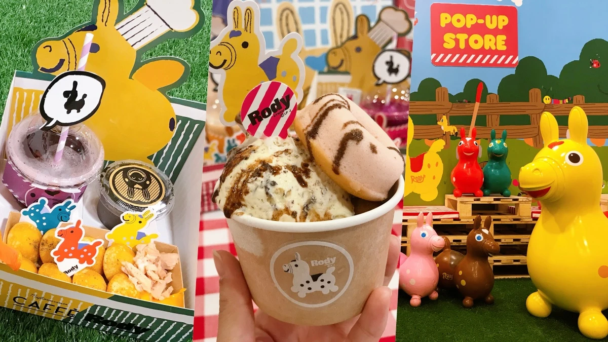 超繽紛跳跳馬來啦!「Enjoy Rody 35周年」限定店快閃華山,彩色氣泡飲超好拍、獨家限量商品開賣