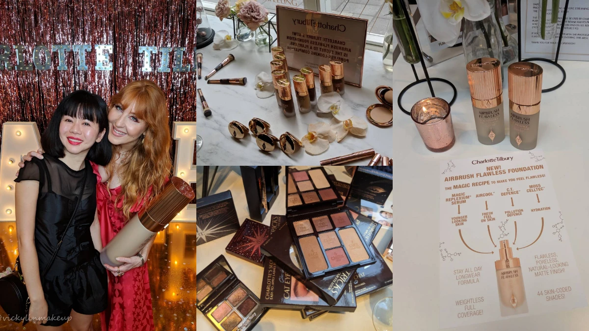 【Vicky Lin 旅英彩妝世界】英國搶先直擊Charlotte Tilbury最新粉底液,肌膚無瑕超有感,一試便成此生摯愛!