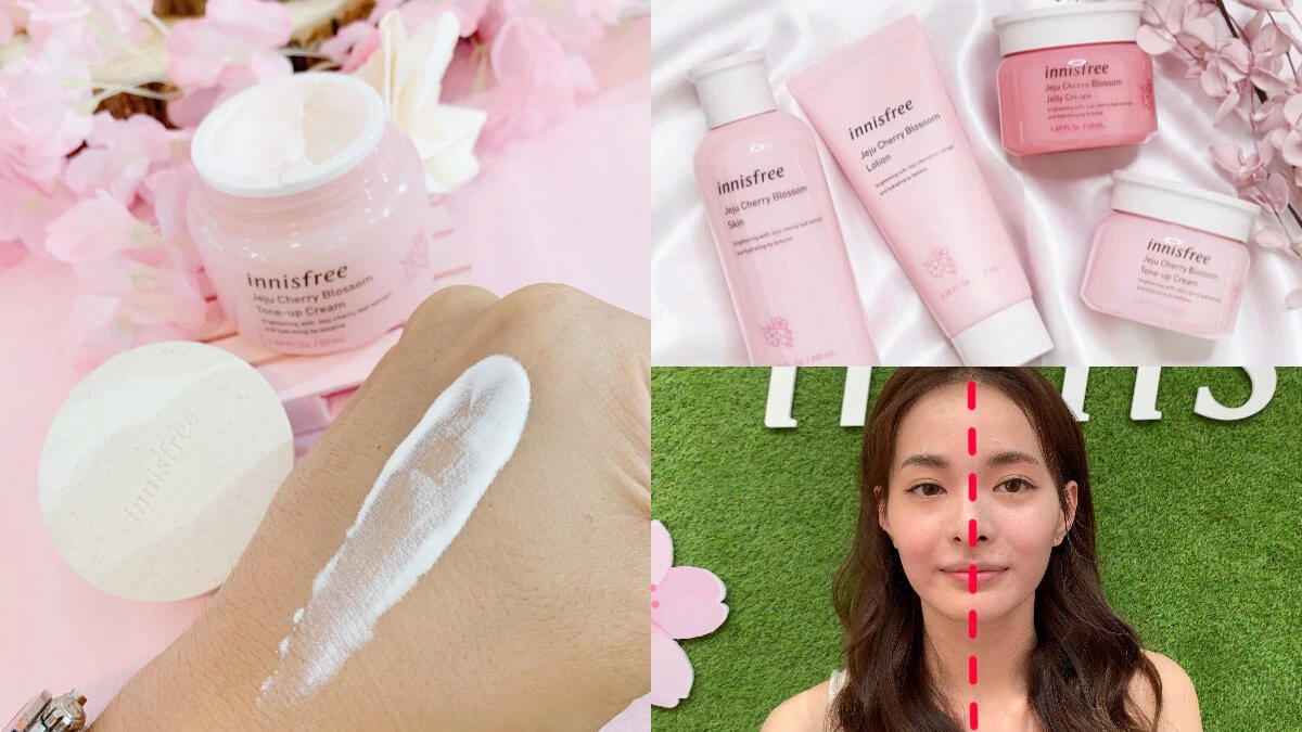 innisfree濟州櫻花系列上市!韓妞素顏靠「這一罐」亮顏霜保濕不死白,未開賣就被搶購一空!