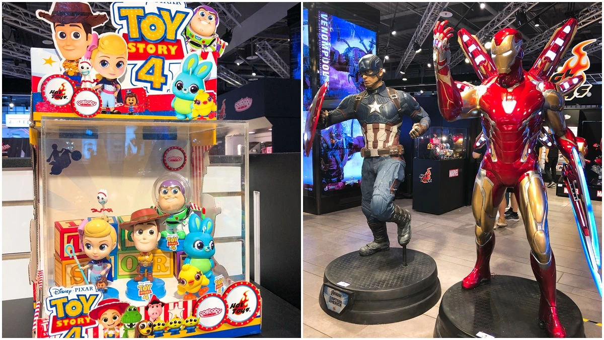 公仔控必朝聖!「2019 Hot Toys年度展」登場,破百件展品、8成首度在台展出,1比1鋼鐵人、美國隊長等你打卡