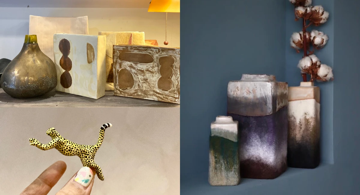 優雅獵豹、溫暖小屋、衝突異材質⋯,第六屆米米桑聯展,台灣21位職人手做陶藝台北松菸展出