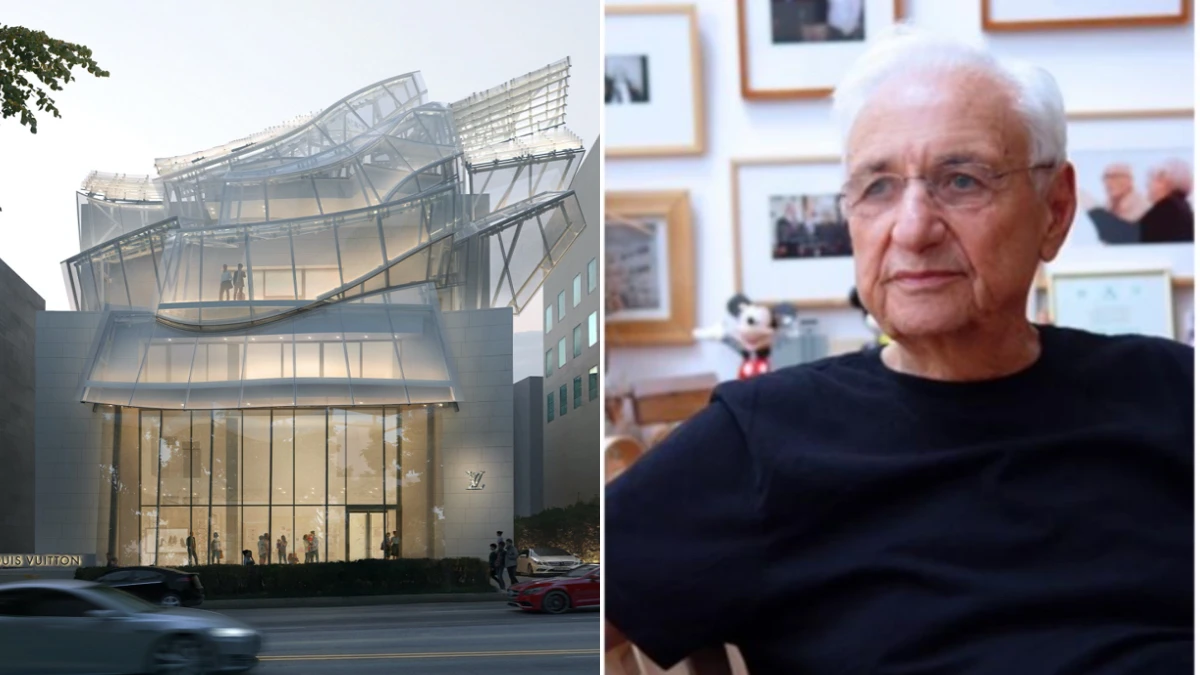 以韓國傳統舞蹈之名!建築設計鬼才Frank Gehry打造首座路易威登首爾旗艦店