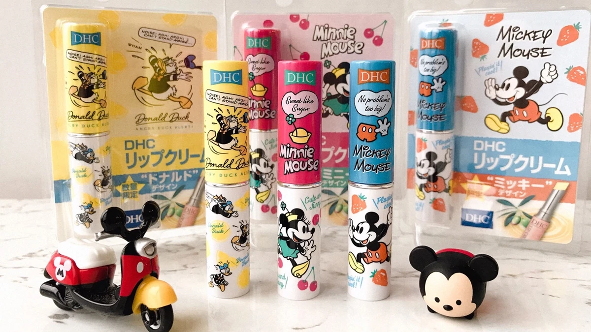 迪士尼迷注意!DisneyX DHC限量純欖護唇膏來啦~超萌聖誕交換禮物就是它