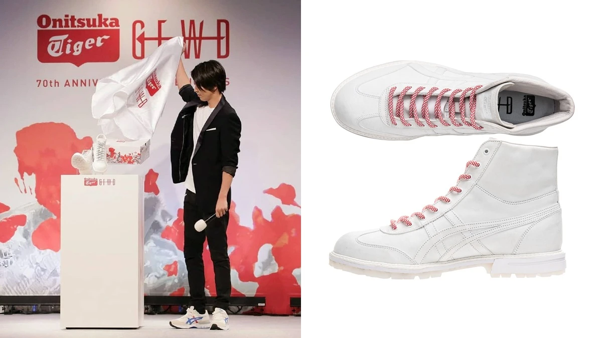 找上日本男神來設計！Onitsuka Tiger X 山下智久打造限量聯名RINKAN BOOT靴，純白鞋面有這層含義