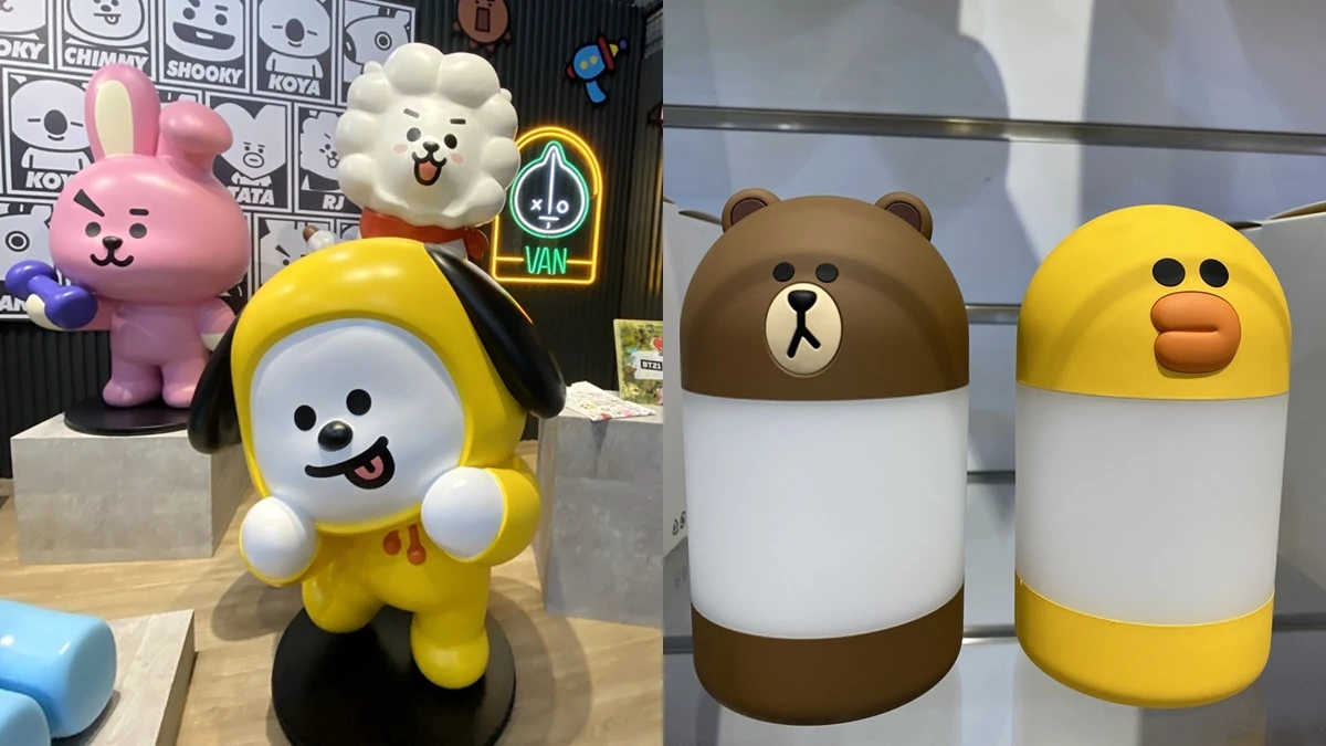 「LINE FRIENDS 潮玩限定店」可愛登場！BT21趴姿抱枕、熊大加濕器、糖果色絨毛娃娃等700商品項，少女心大噴發