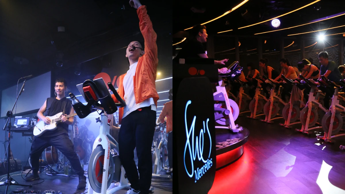 SPACE真的太狂！將整團Live Band搬進飛輪教室 絕對是燃燒熱量首選！