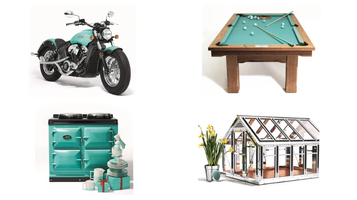 鑄鐵烤箱、重型機車、撞球檯、旅遊套裝行程…,天啊,Tiffany & Co. 竟然有賣這些,實在太狂了啦!!!