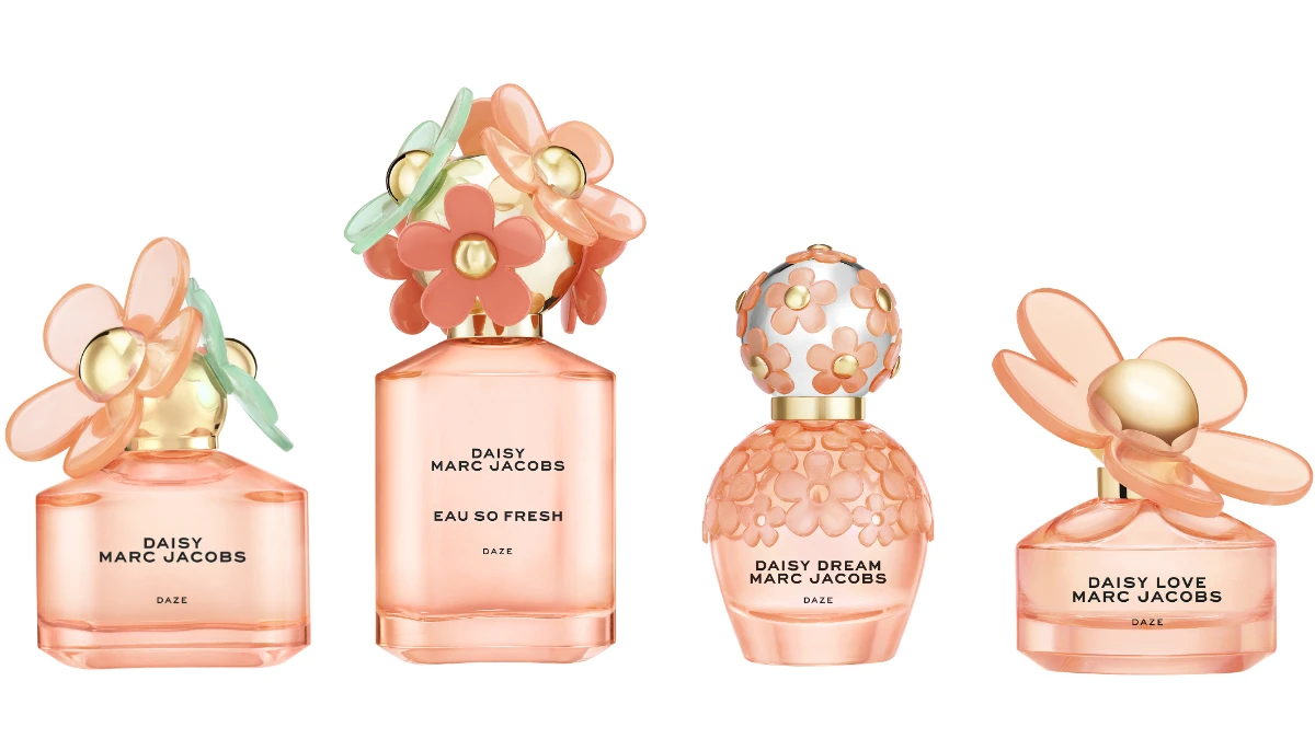 Marc Jacobs小雛菊四姊妹再度合體!2020甜萌萌珊瑚橘香氛限量版 覺得春天來了