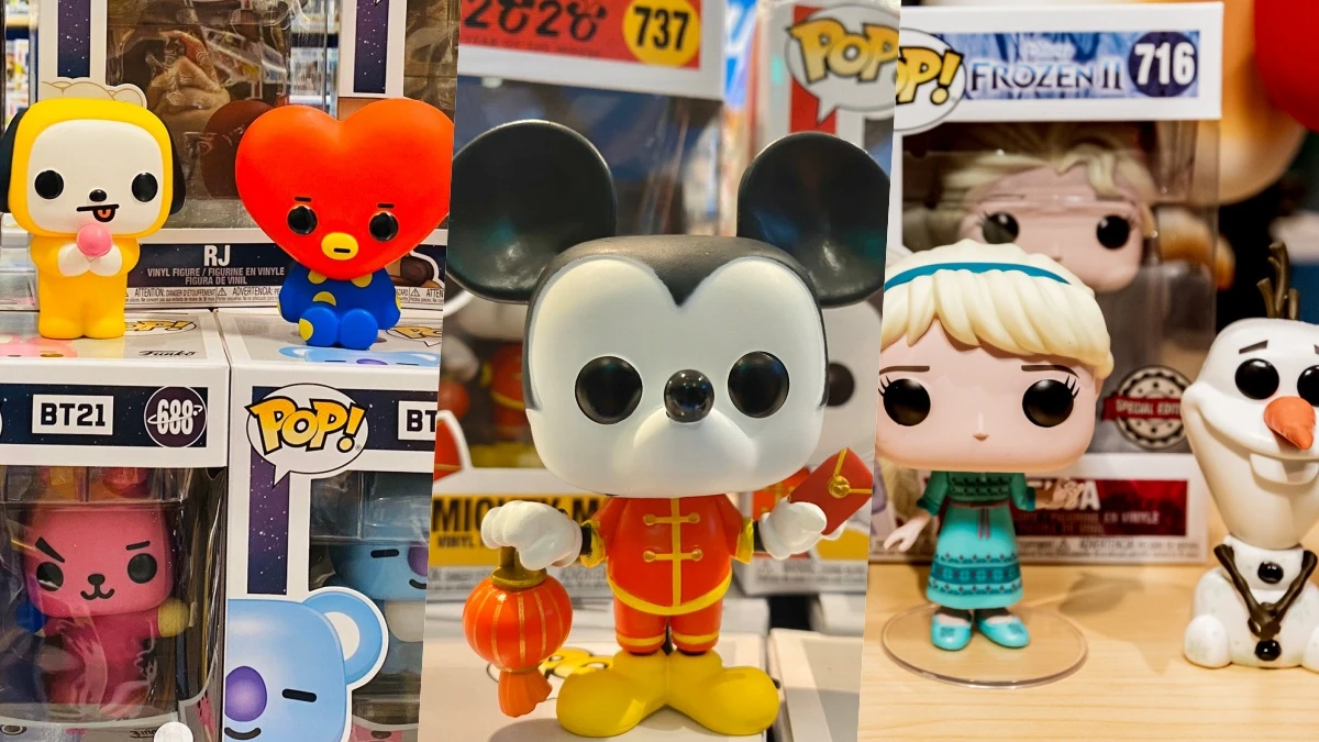 公仔迷瘋狂!FUNKO快閃店推「新年米奇亞洲限定版」,史努比、三眼怪、BT21、獨家巨型蝙蝠俠公仔登場