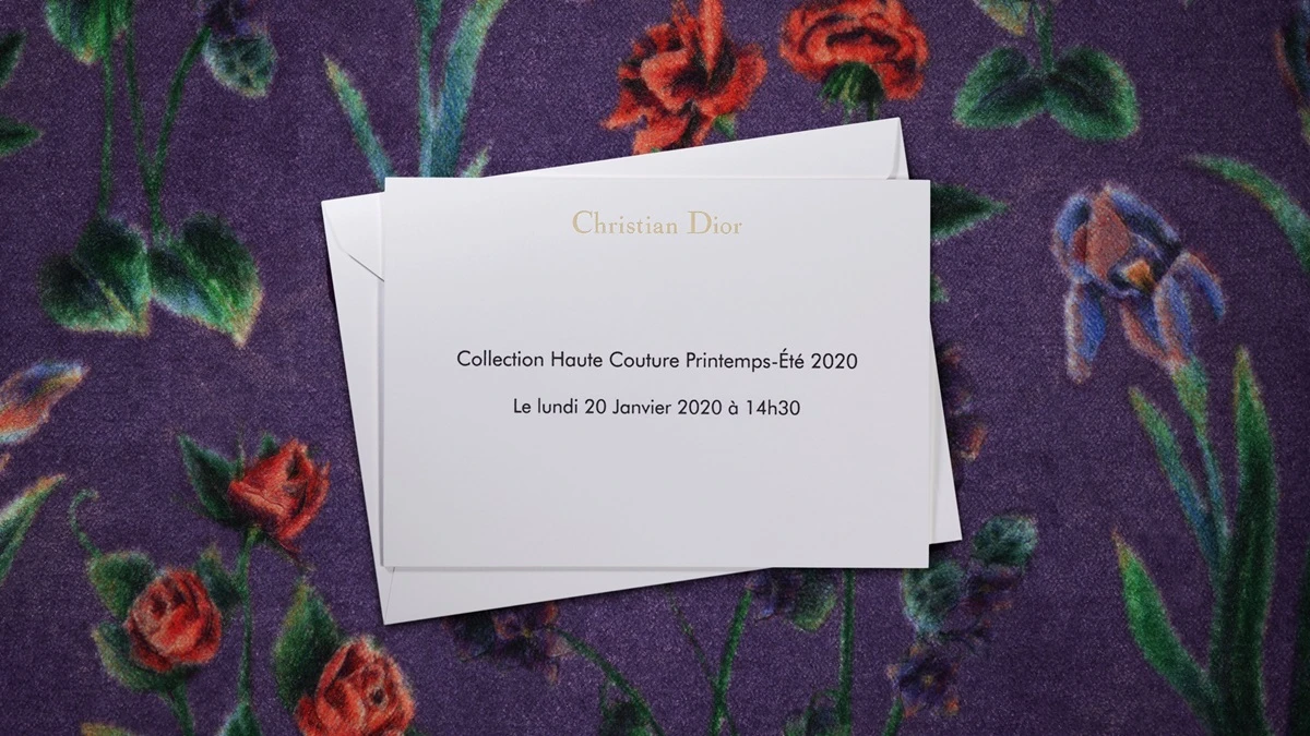 【巴黎時裝週】直播線上看!Dior 2020春夏高訂大秀,將在1/20 晚上10點登場