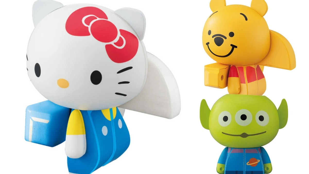 最萌的魔術方塊！日本推「卡通人物魔術方塊」Hello Kitty、三眼怪、小熊維尼身體全錯位啦