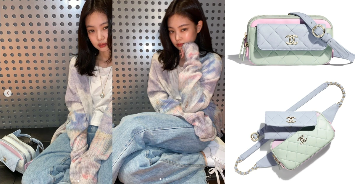 「人間香奈兒」Jennie OOTD 5連拍,角落CHANEL「棉花糖腰包」引爆討論!