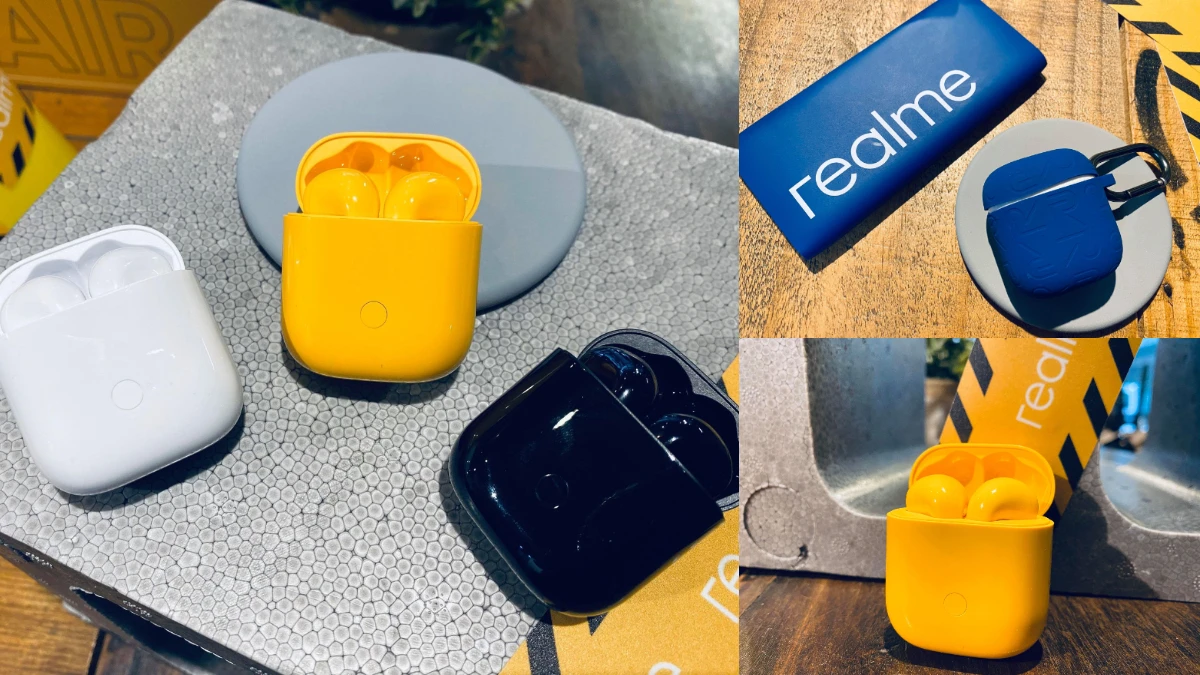 realme Buds Air真無線藍牙耳機台灣上市！黑白黃三色加碼「經典藍」保護套，5大亮點一次看