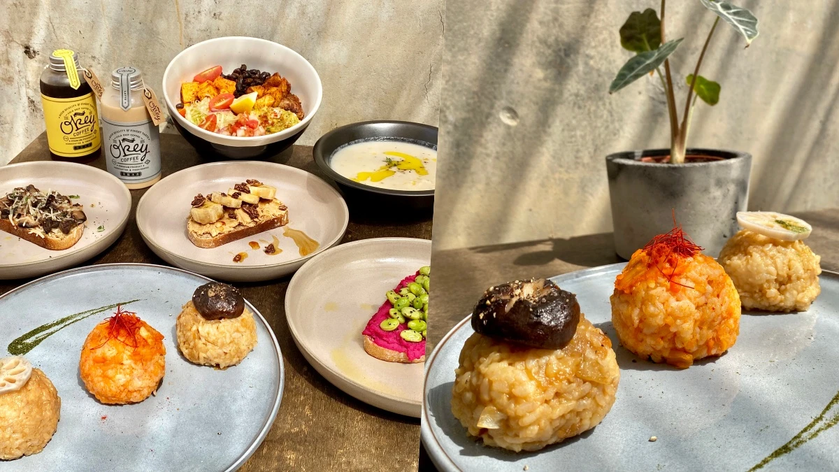 【南港咖啡廳】Harbor market必吃手作飯糰裡面藏著溏心蛋,蔬食系早午餐搭配陽光一起度過Chill的午後