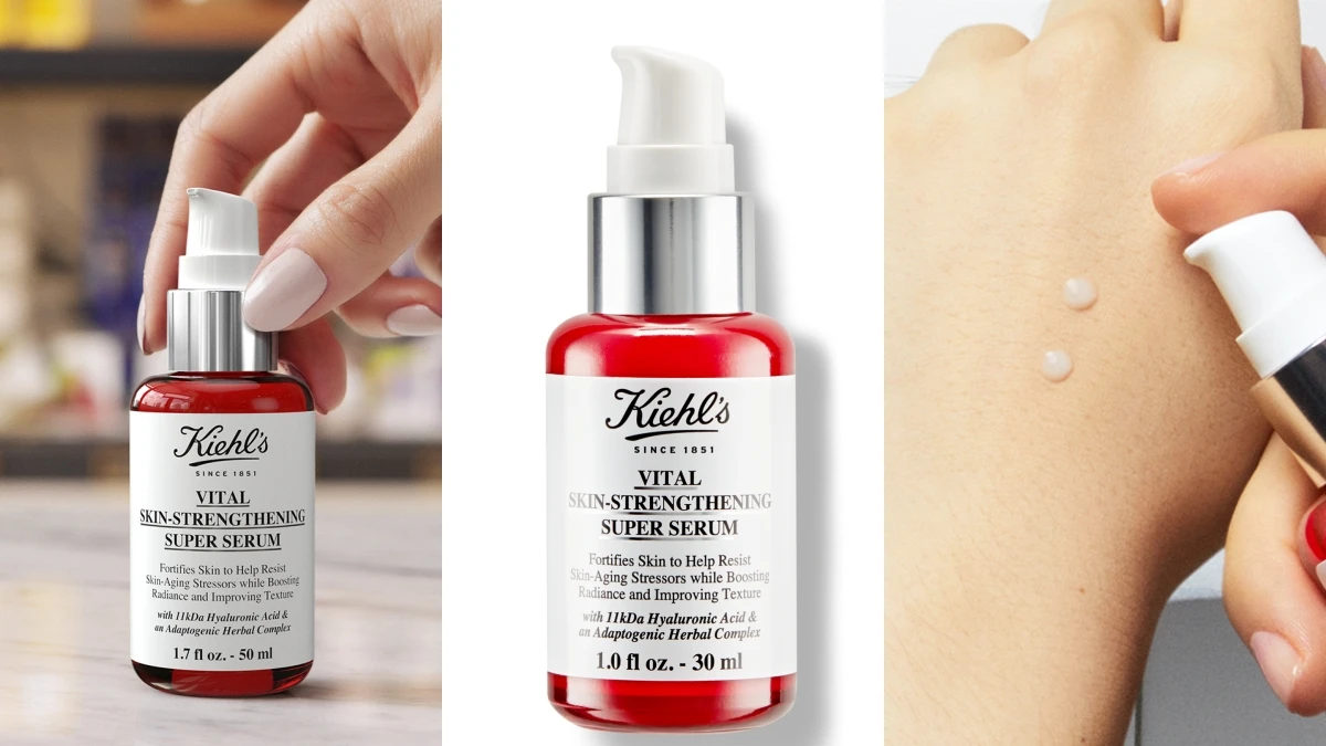 Kiehl’s 契爾氏2020最強保養新品「神力小紅瓶」11kDa超導全能修護精露，玻尿酸為主的修護型精華液，神救援疲憊暗沉肌