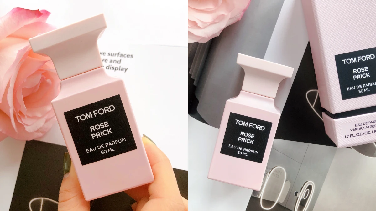 Tom Ford 私人調香系列新推出粉紅瓶身Rose Prick禁忌玫瑰，帶刺玫瑰好撩人！