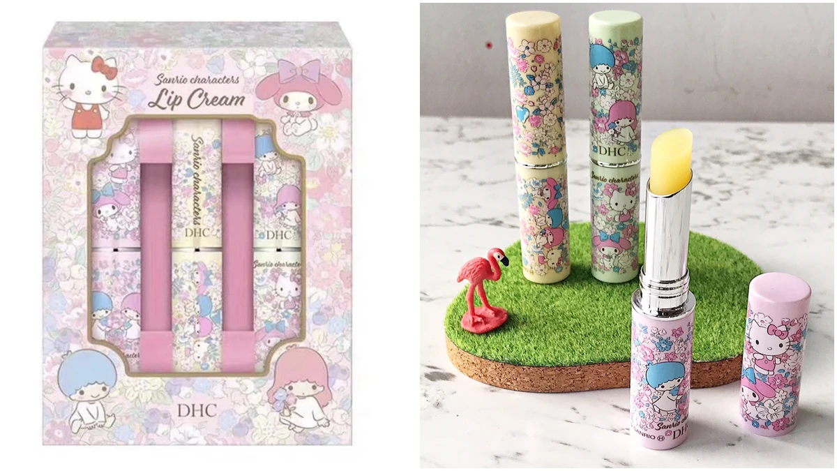 DHC純欖護唇膏再推三麗鷗聯名款~ 防疫期間雙唇不可少的國民護唇!