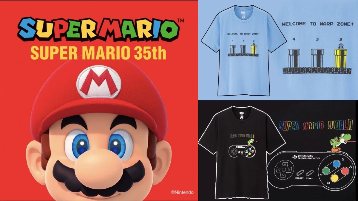 Uniqlo UTＸSuper Mario瑪利歐聯名系列正式開賣！重溫那段在水管世界追金幣、吃星星的回憶