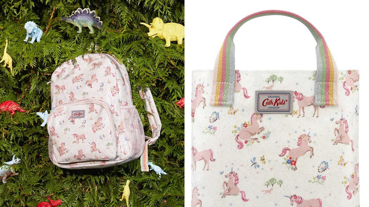 凱特王妃也愛的Cath Kidston夏日全新推出獨角獸印花系列,還有可愛青蛙旅行袋