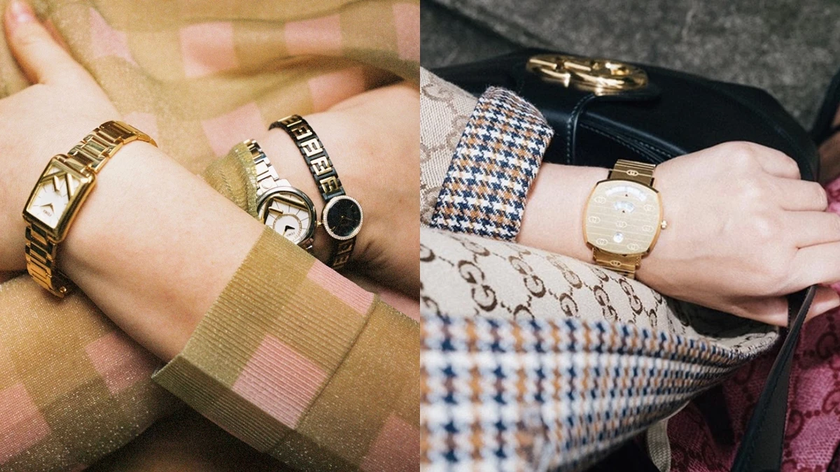 不只老花包!LV、Gucci、Fendi老花錶推薦,把復古時髦的老花圖案戴上手