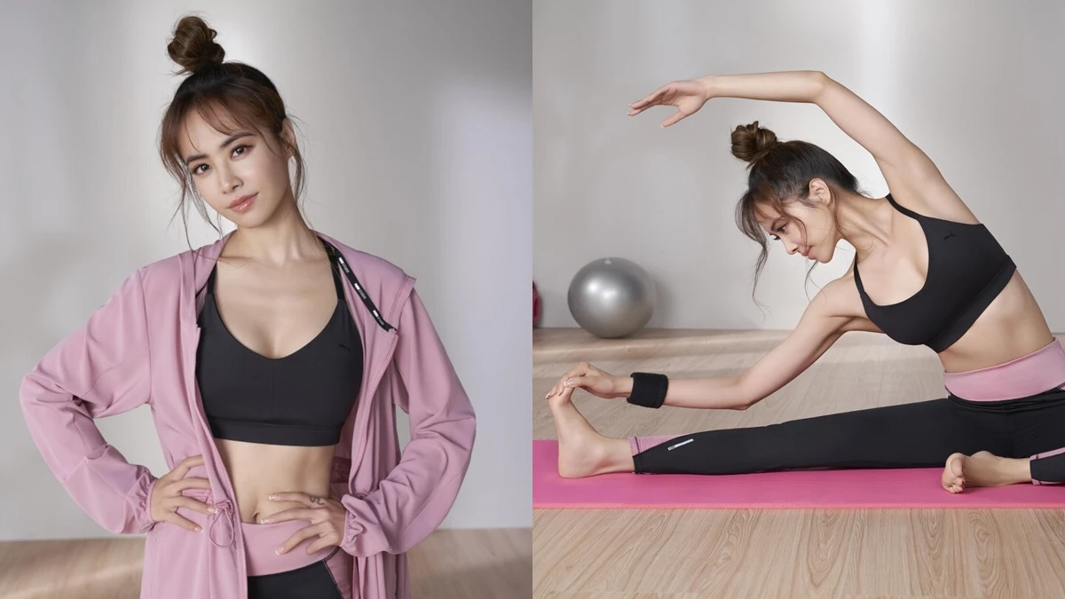 瑜珈新手必收!連蔡依林都在穿的Puma Studio 瑜伽系列,夢幻霧粉、高腰修飾、舒適透氣...實在太強大